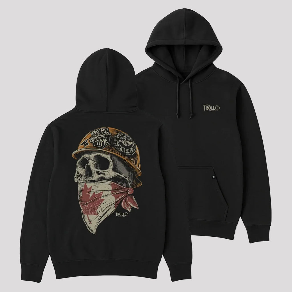 DHCM Men's Hoodie - Pay Me For My Experience, Not My Time