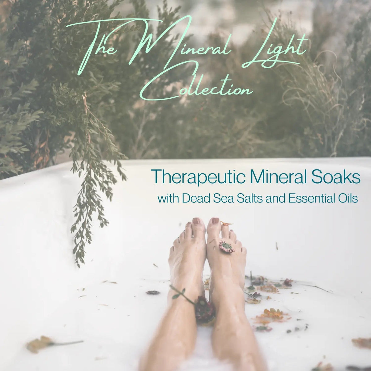 NOCTURNE CALM | Relaxing magnesium & mineral rich bath salts | Foot soaks