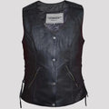 Unik International Women's Eyelet Laced 2 Pocket Vest