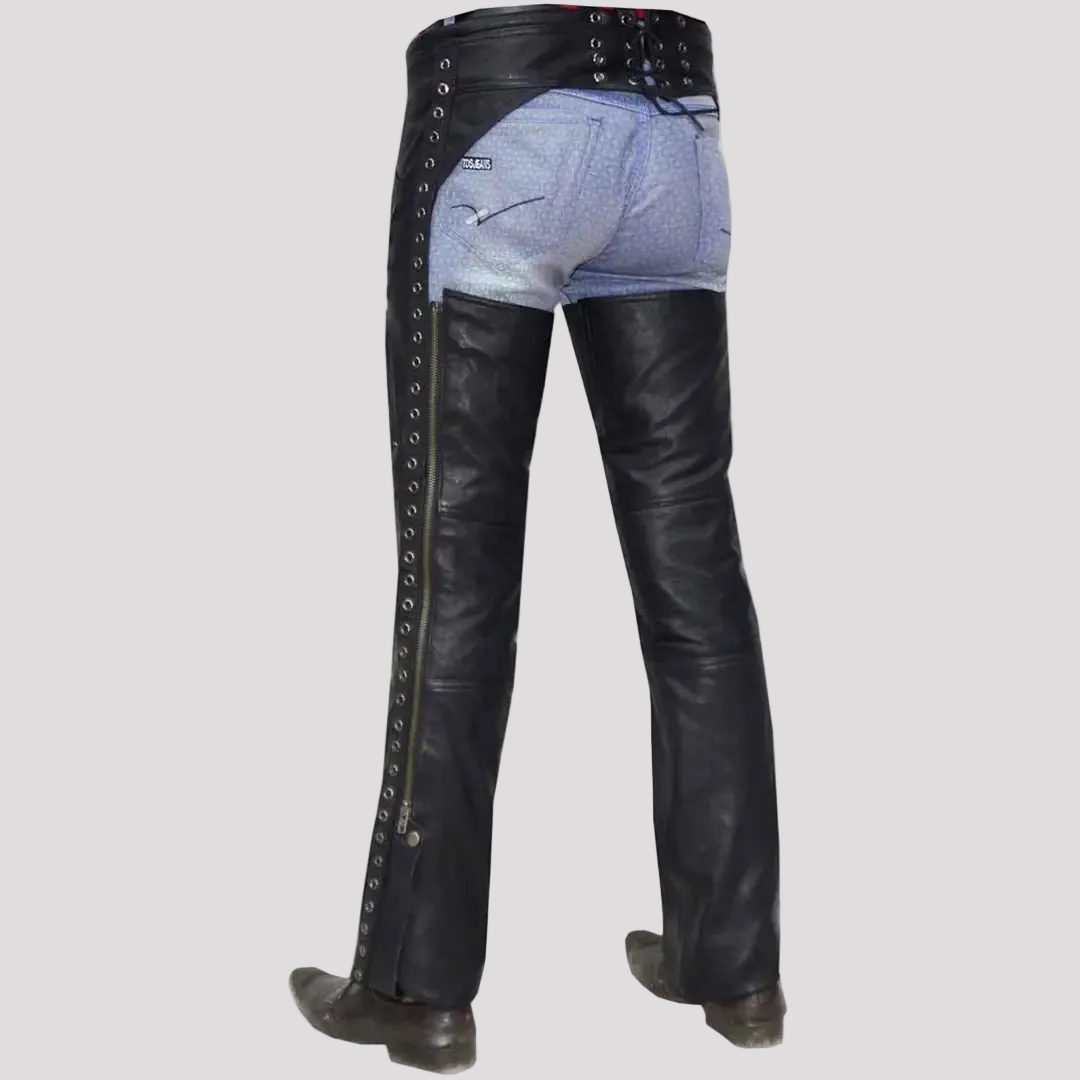 Unik International Women's Eyelet Laced Chaps