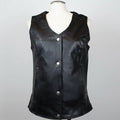 Unik International Women's Studded Fringe Vest