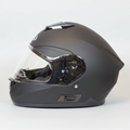 West Coast Leather Full Face Matte Black Motorcycle Helmet