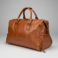 MET Premium Leather Duffle Bag Travel Weekend Carry-on