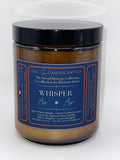 WHISPER — AIR ELEMENT | Fresh airy luxury coconut apricot wax candle