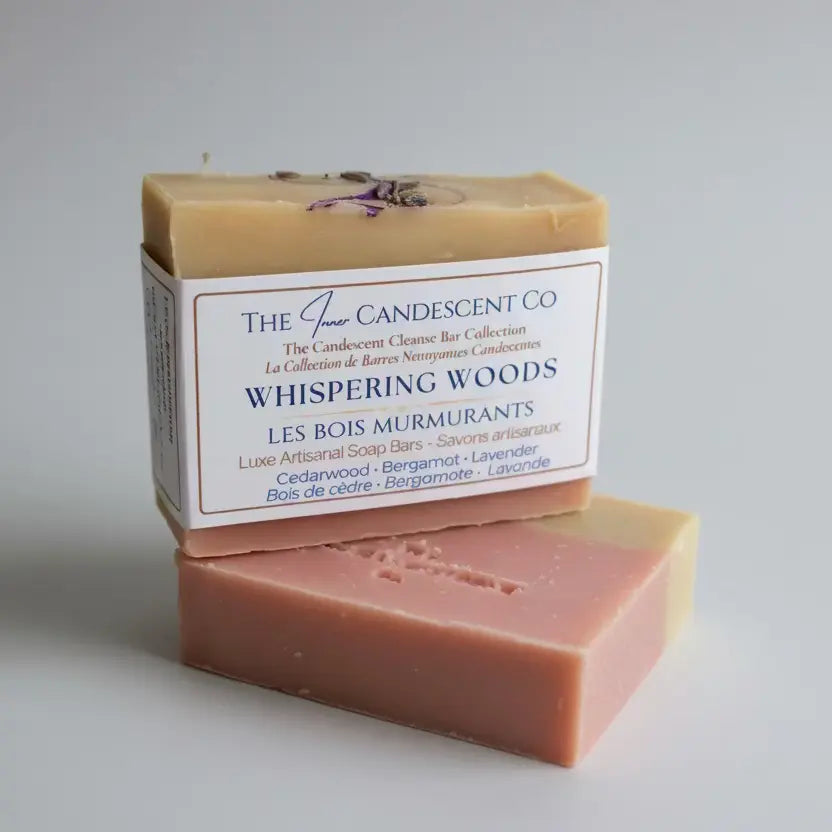 Whispering Woods | Cedarwood Lavender Essential Oil Soap Bar