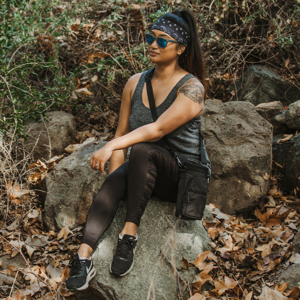 ZANheadgear 3 In 1 Classic B&W Paisley Bandana