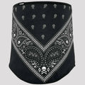 ZANheadgear Black Paisley Motley Tube