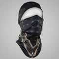 ZANheadgear Convertible Balaclava SportFlex Series Black & Orange Classic Bandana