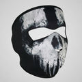 ZANheadgear Full Face Black Skull Neoprene Mask