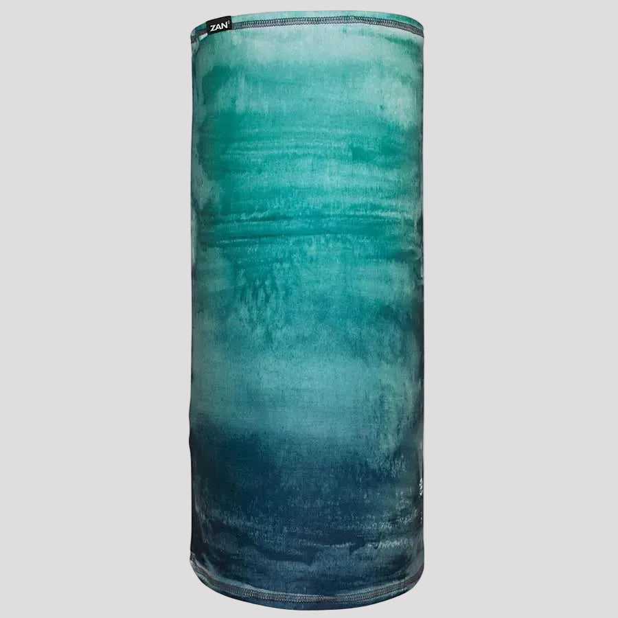 ZANheadgear Teal Ombre Motley Tube