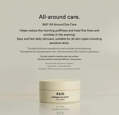 Abib Collagen Eye Patch Jericho Rose Jelly (60pcs)