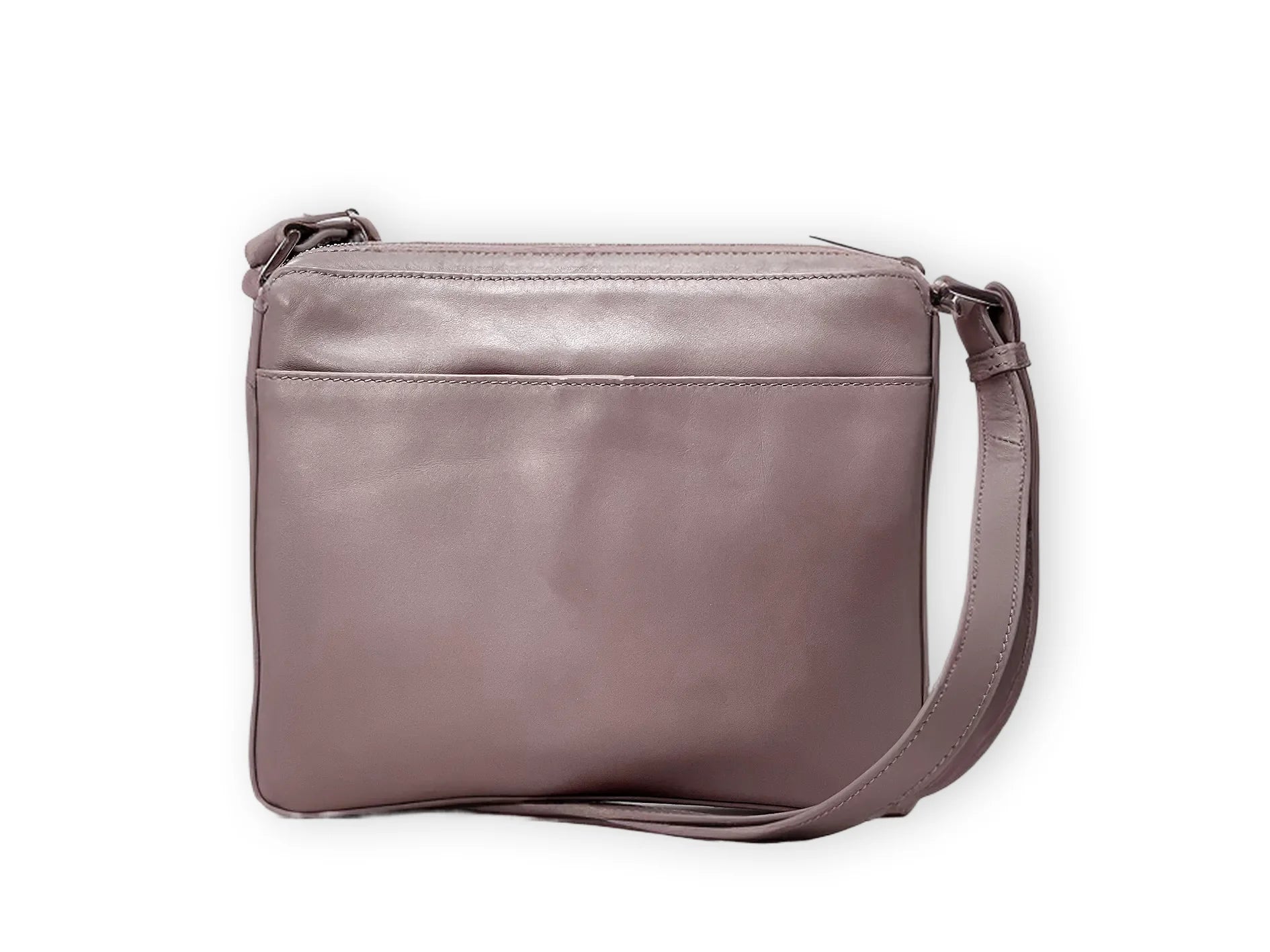 Sac à bandoulière "Crossbody" rose platine | Gisèle petit