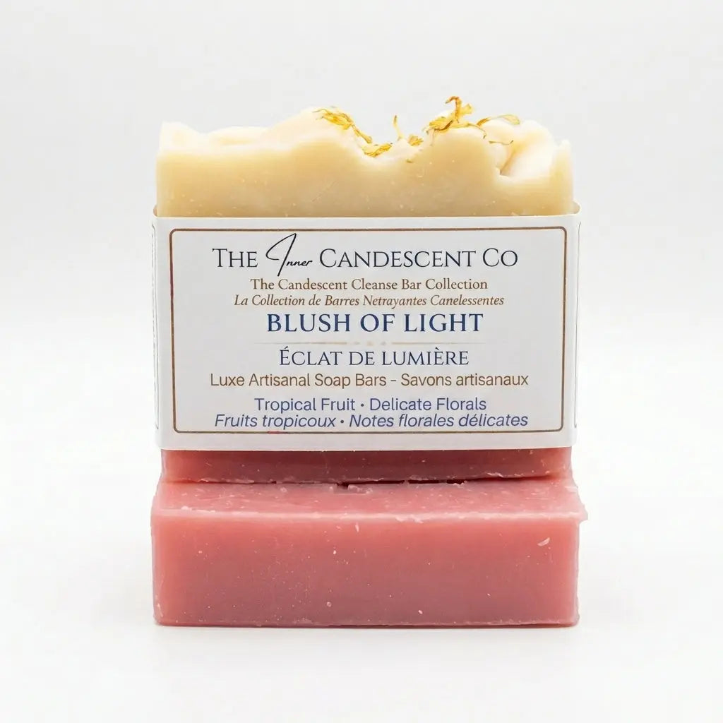 Blush of Light | Pink Guava Tropical Handmade Soap Bar
