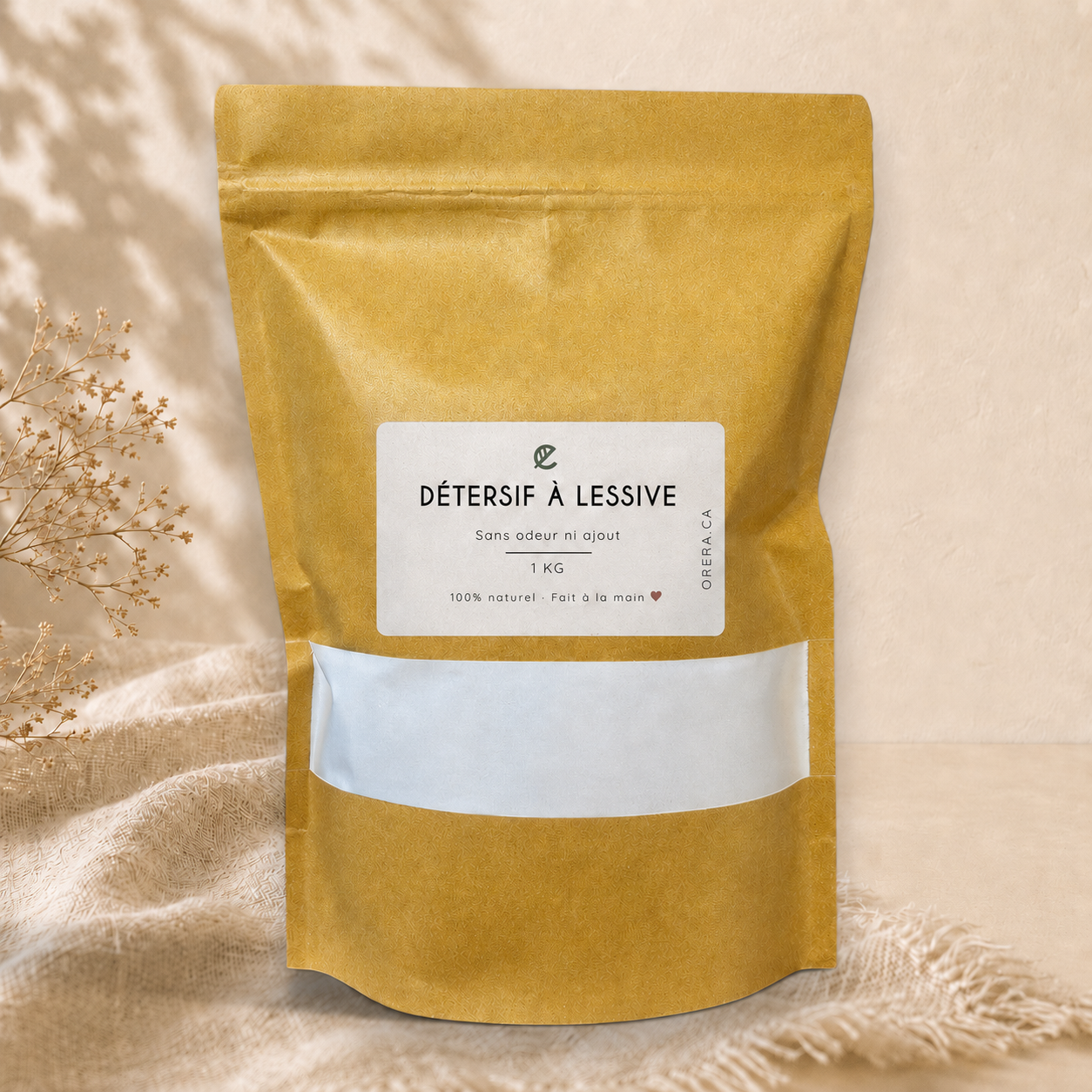Détersif à lessive en poudre