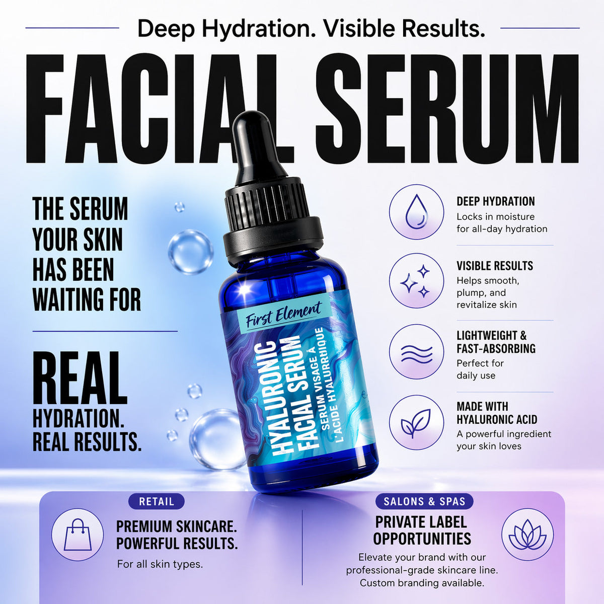 Premium Hydrating Hyaluronic Serum