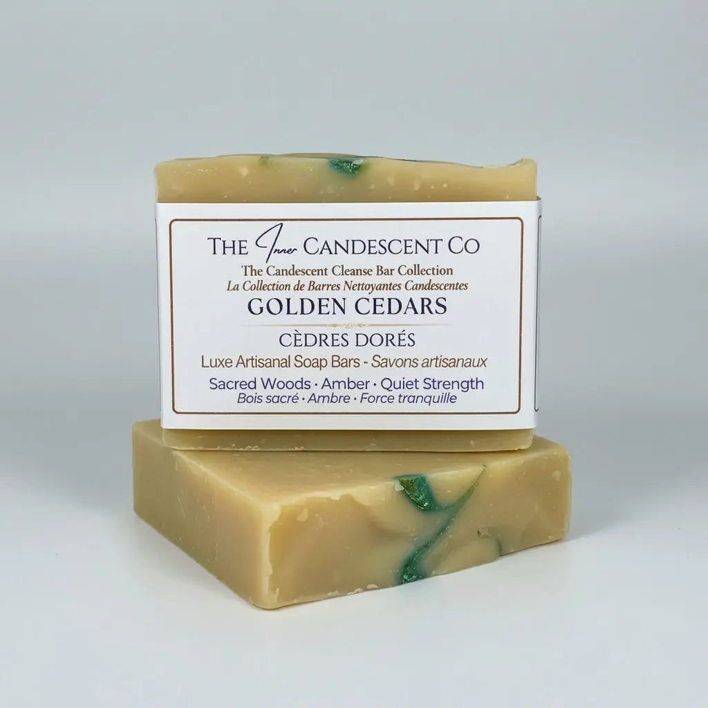 Golden Cedar | Warm Cedar Handmade Soap Bar