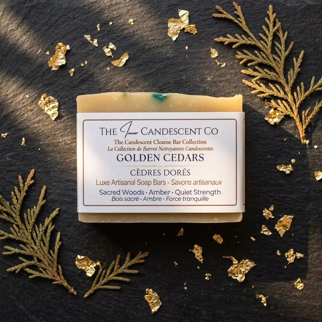 Golden Cedar | Warm Cedar Handmade Soap Bar