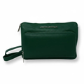 Petit Sac Bandoulière Portefeuille vert foncé - Carmen