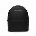 Petit Sac à dos Classique en Cuir noir convertible - Caroline
