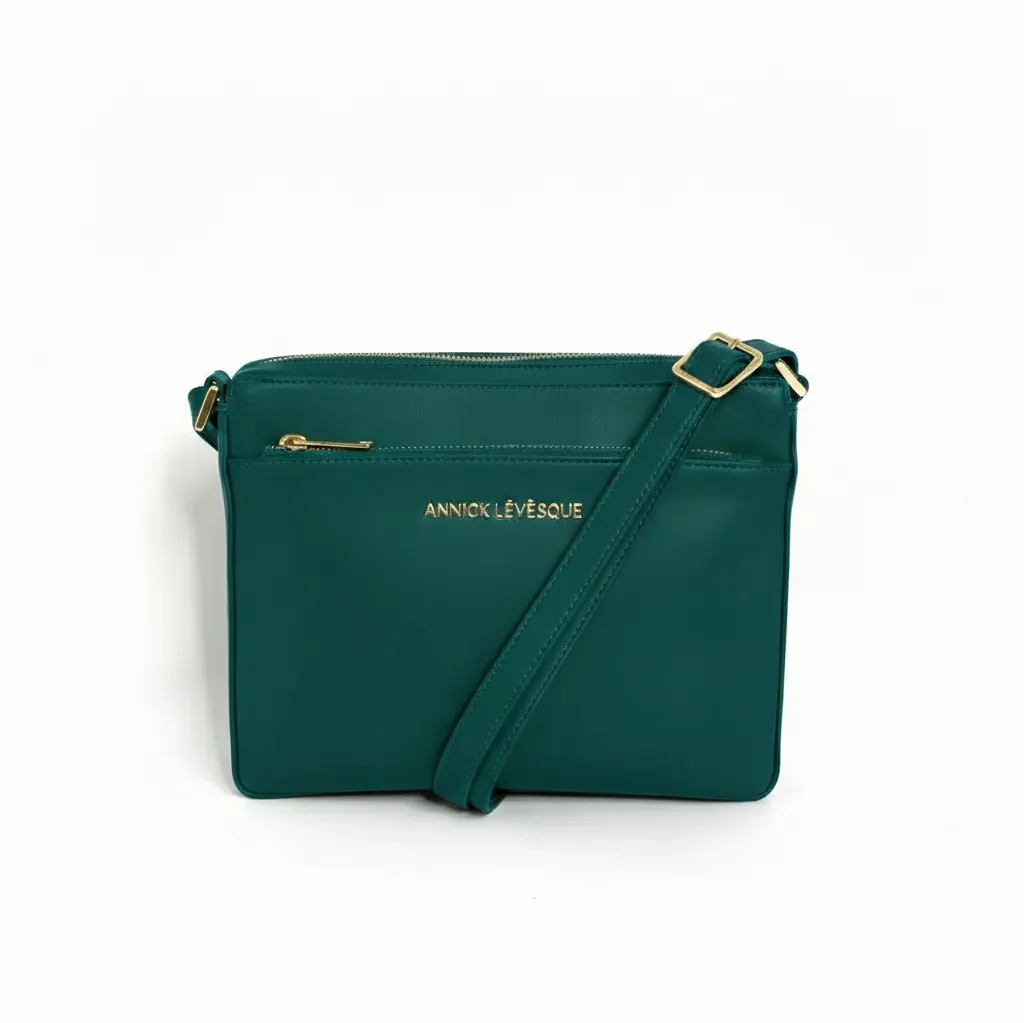 Sac à bandoulière "Crossbody", Sacoche Dark greenl | Gisèle petit