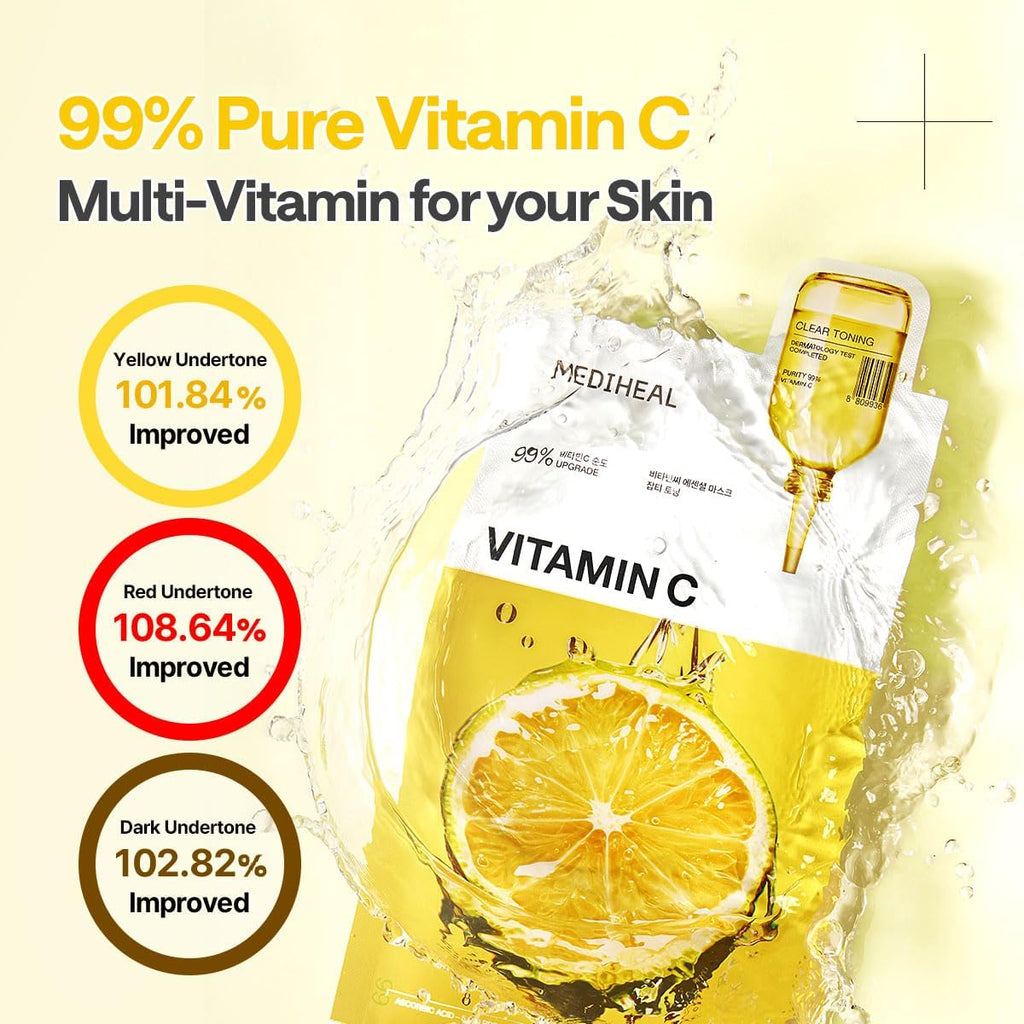 Mediheal Vitamin C Essential Mask_Clear Toning 24ml