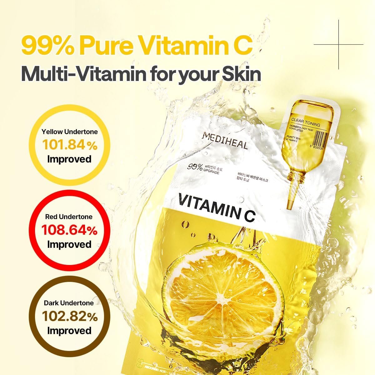 Mediheal Vitamin C Essential Mask_Clear Toning 24ml