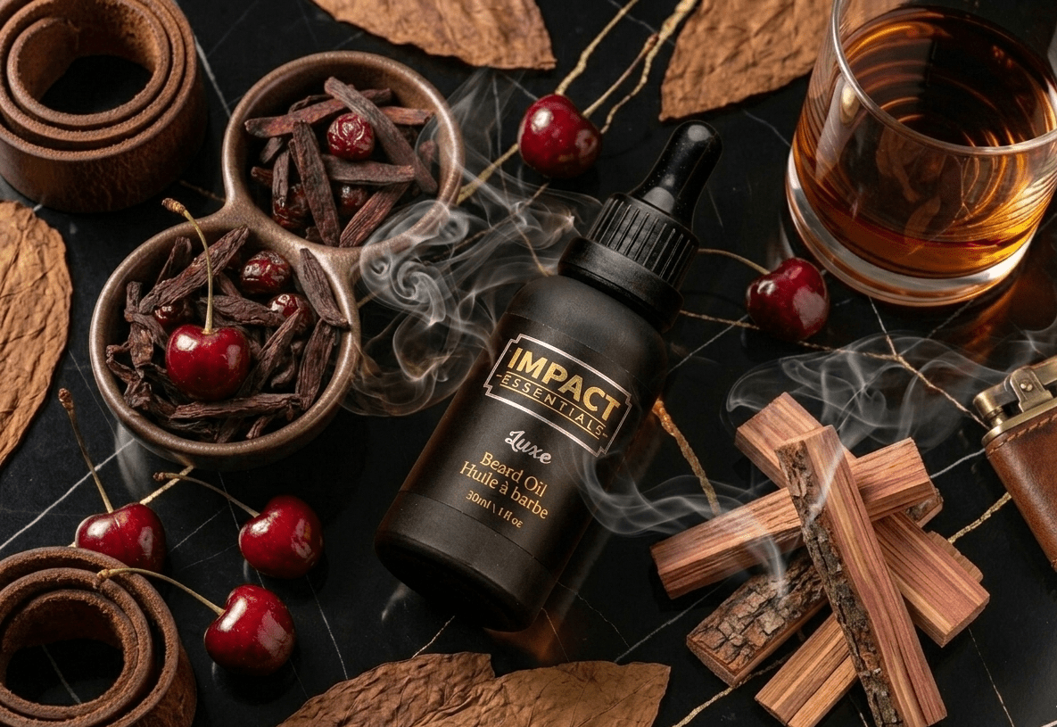 Luxe Beard Oil | Cherry Tobacco & Cedar