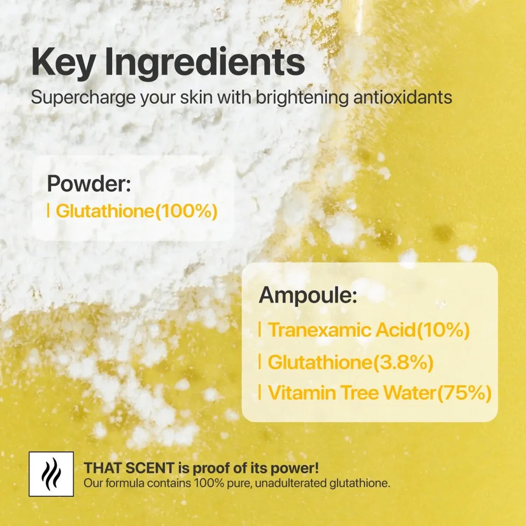 Numbuzin No.5 Glutathione100 x TXA10 Advanced Dark Spot Ampoule Concentrate 10g