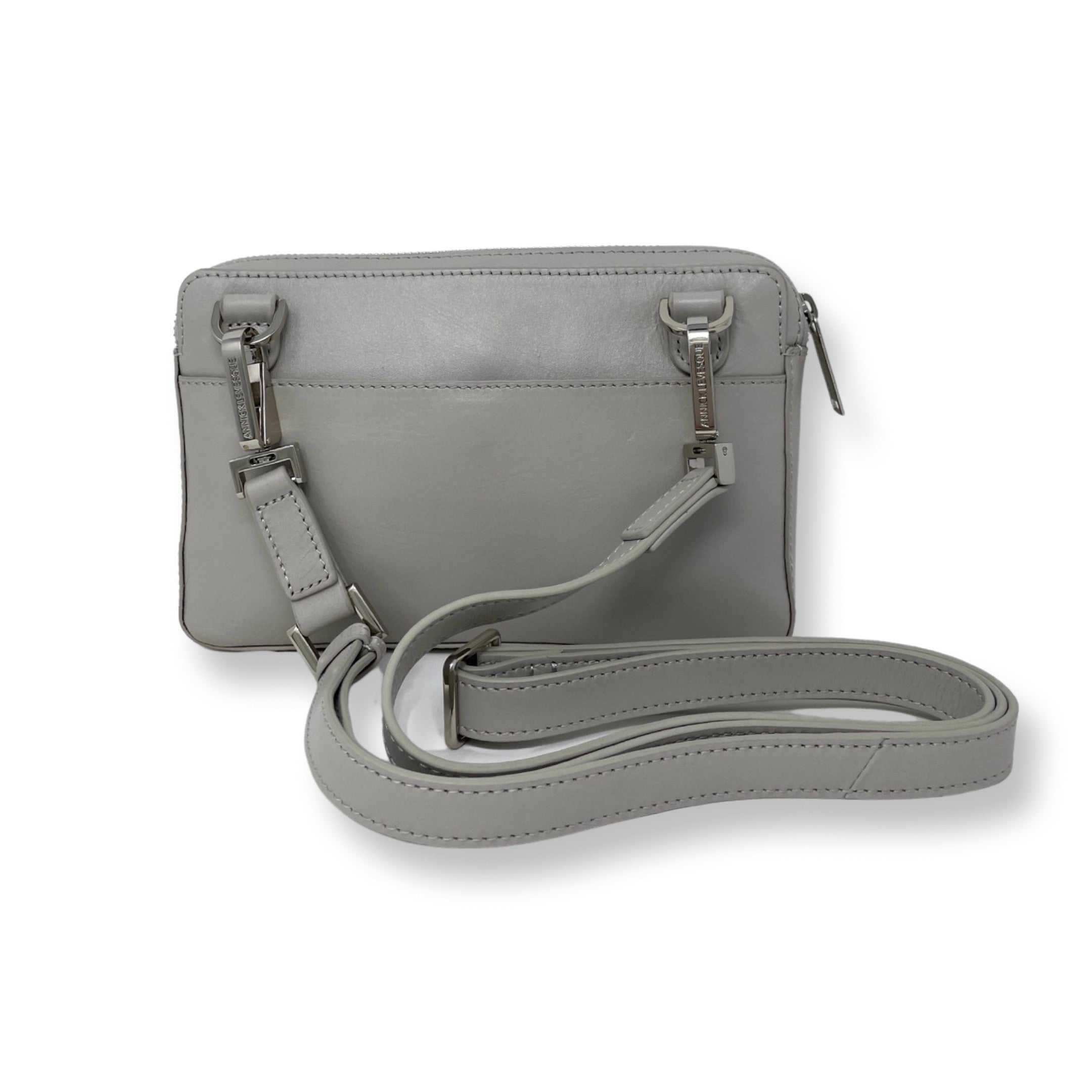 Petit sac bandoulière en cuir perlé - Annie