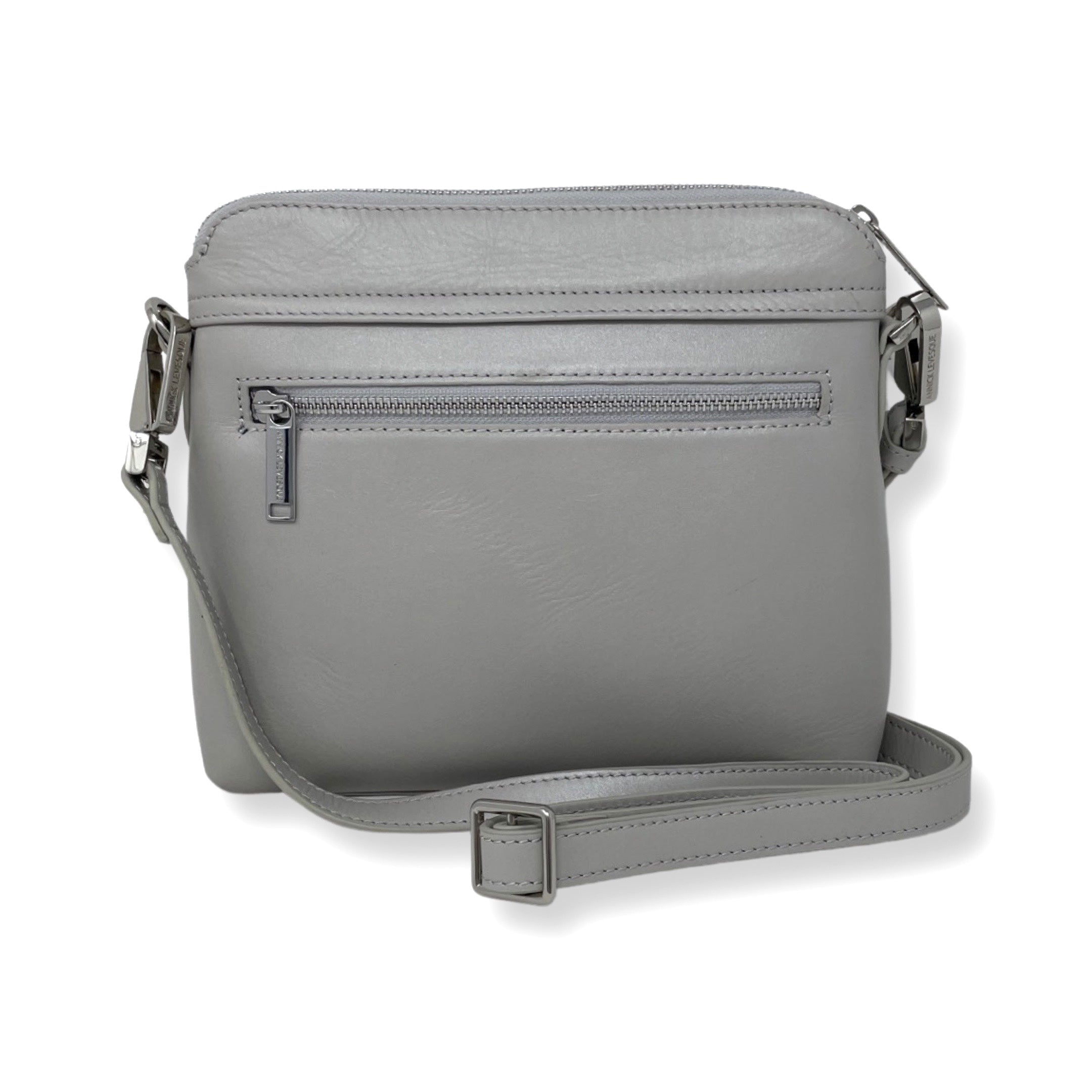 Petit Sac à Bandoulière en Cuir, Perlé - Brigitte