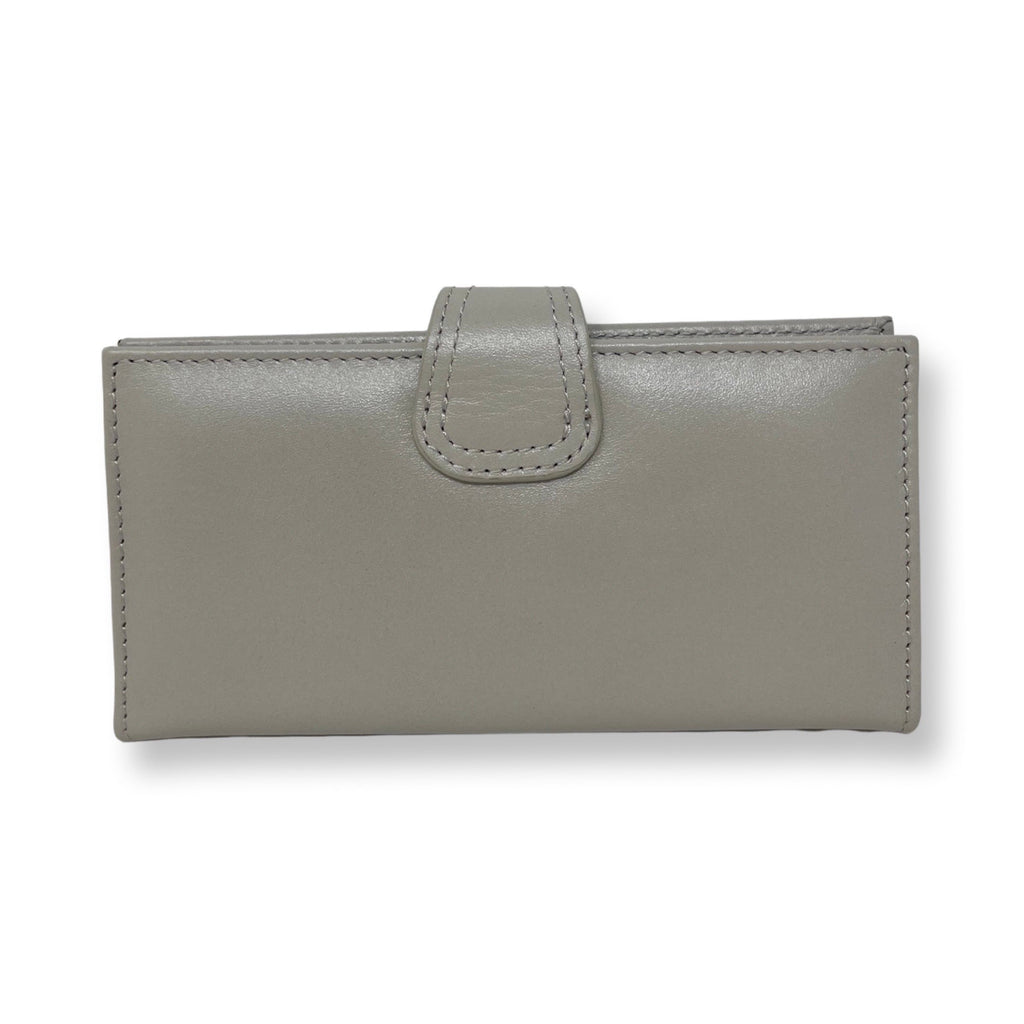 Petit portefeuille en cuir perlé - Denise