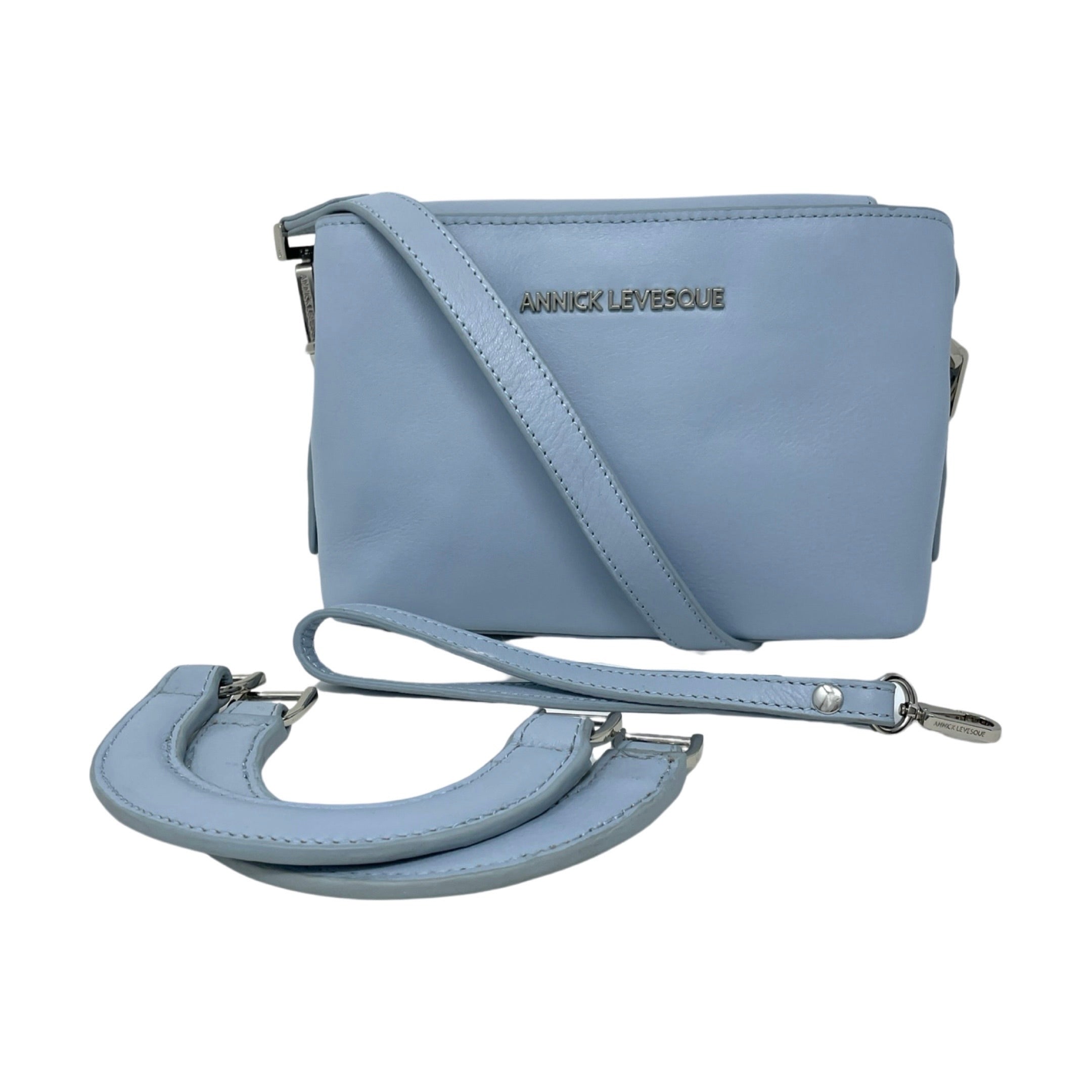 Sac à main deux en un, bleu poudré | Clarence