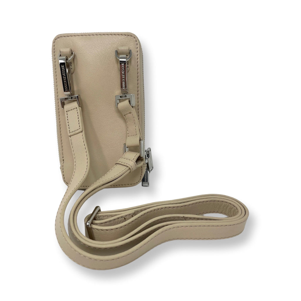 Petit Sac à bandoulière en Cuir Beige | Marie-Josée