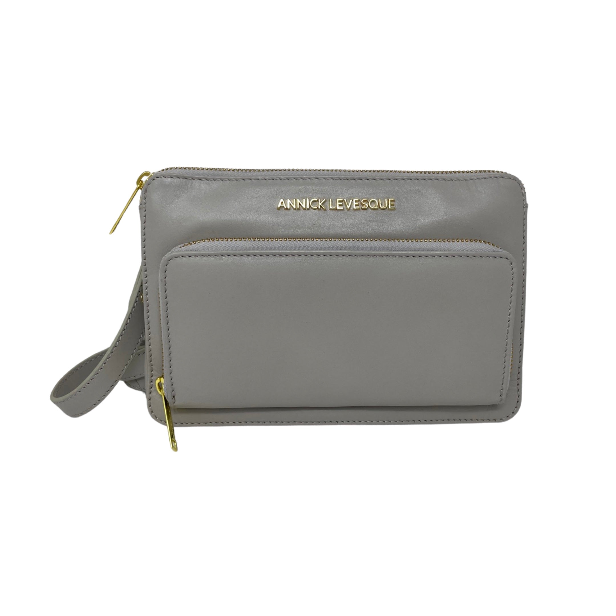 Petit Sac Bandoulière Portefeuille Cuir Perlé, Carmen