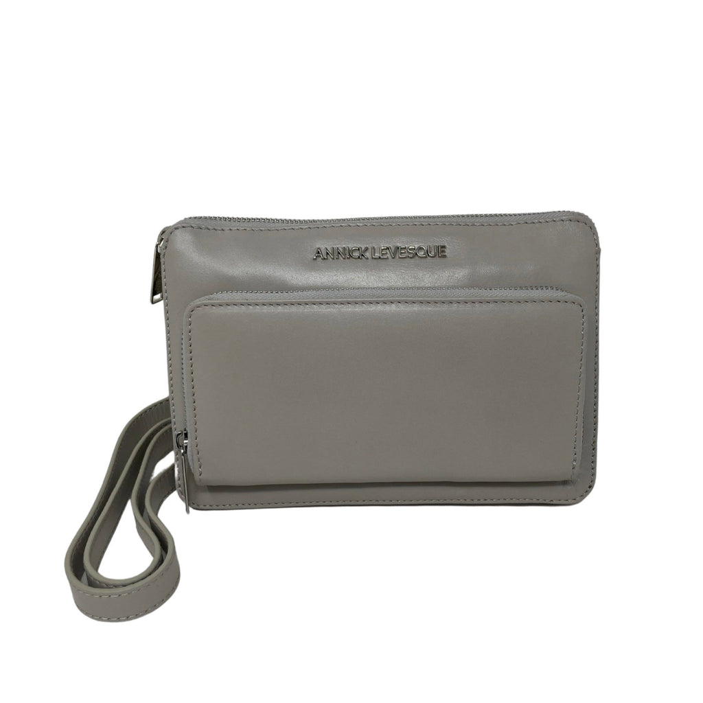 Petit Sac Bandoulière Portefeuille Cuir Perlé, Carmen