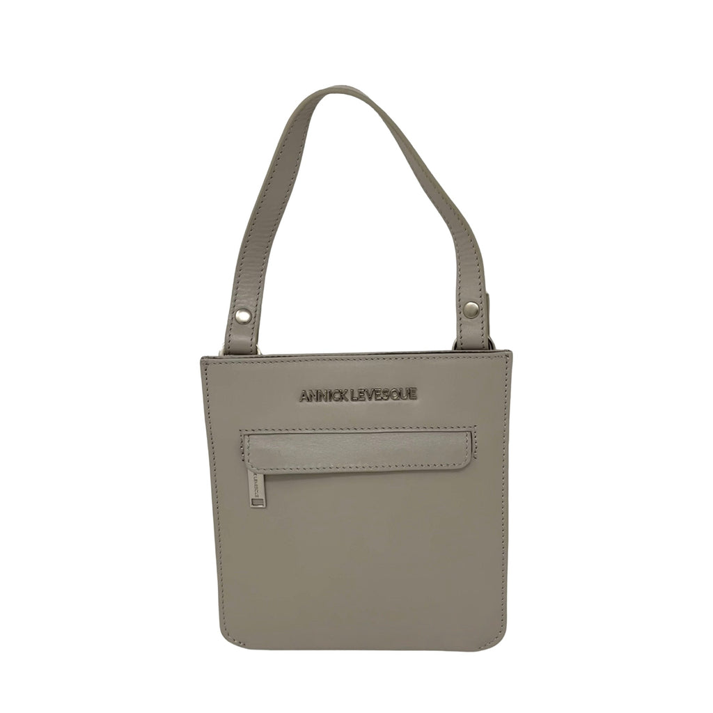 Sac à Main en Cuir véritable Perlé, Lina