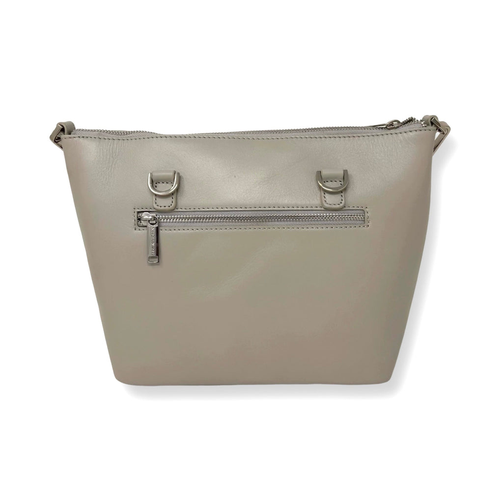 Sac à Main en Cuir véritable Perlé, Lina