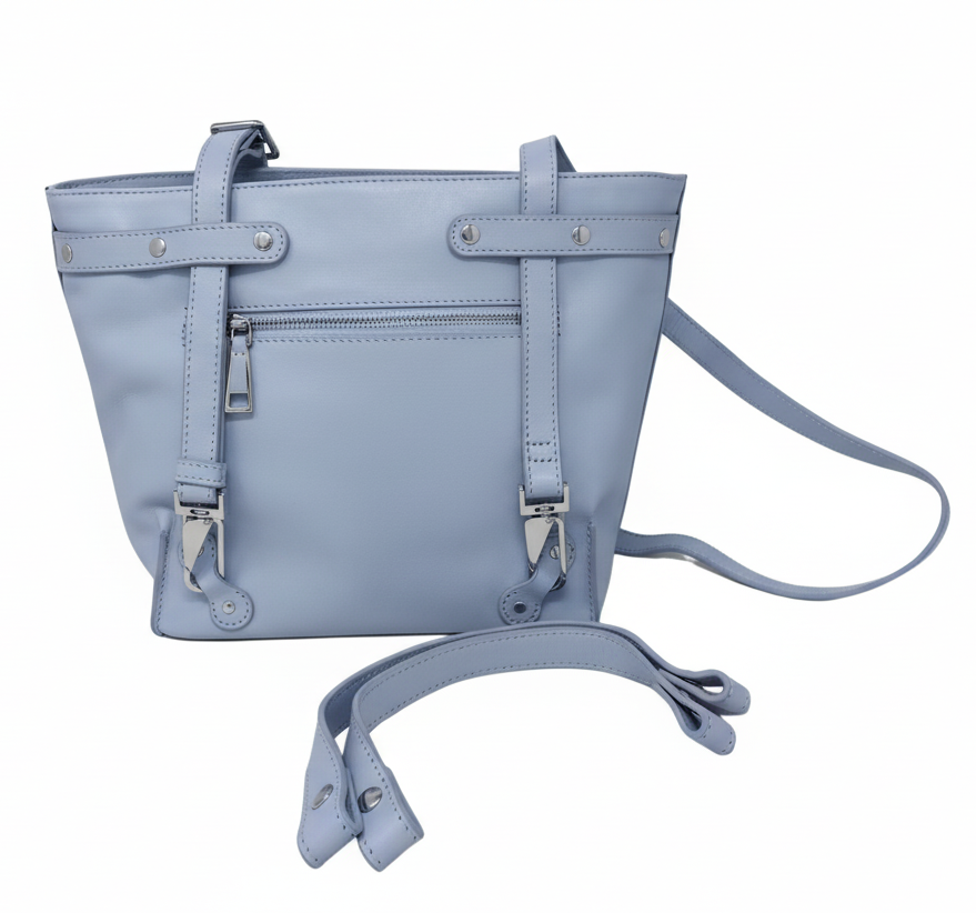 Sac en Cuir Véritable Bleu Pâle | Kelly