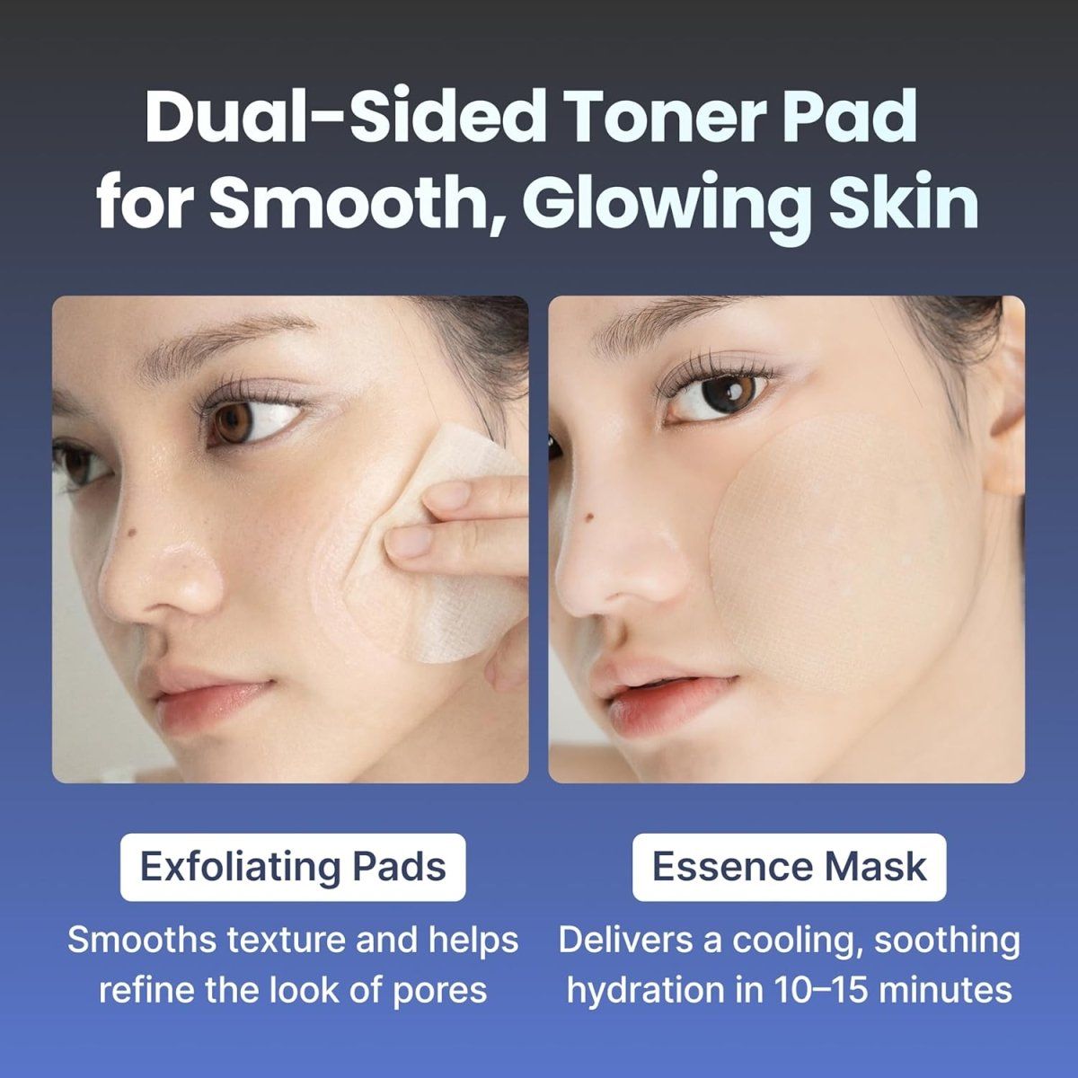 PO:DL Barley Hyaluronic Frozen40 Essence Pads 120g / 70pcs