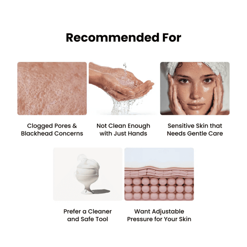 PO:DL BO:DL Brush Facial Cleansing Brush