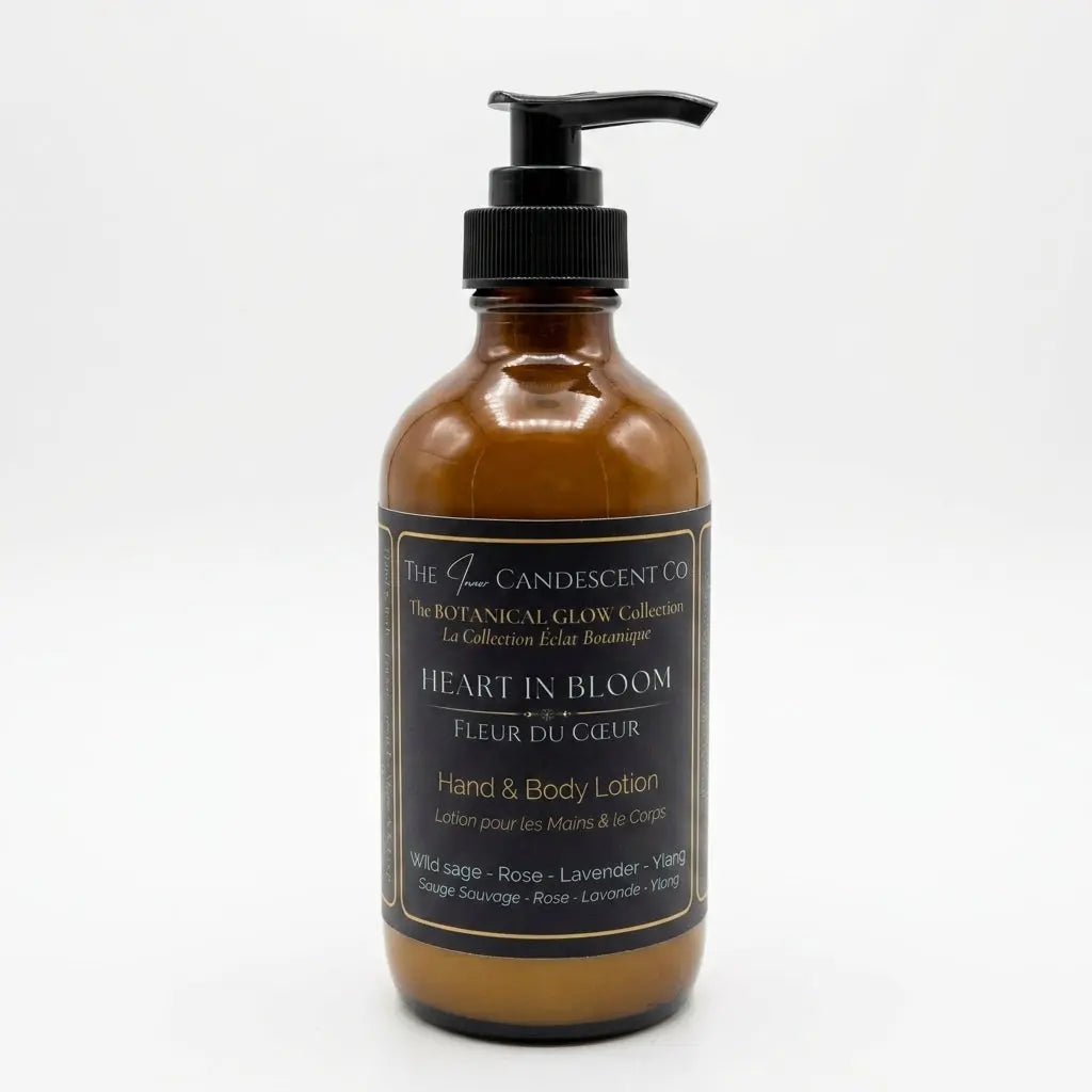 HEART IN BLOOM | Soft floral luxury hand and body lotion