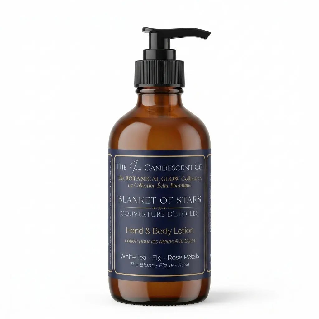 BLANKET OF STARS | White tea, fig & rose luxury hand and body lotion