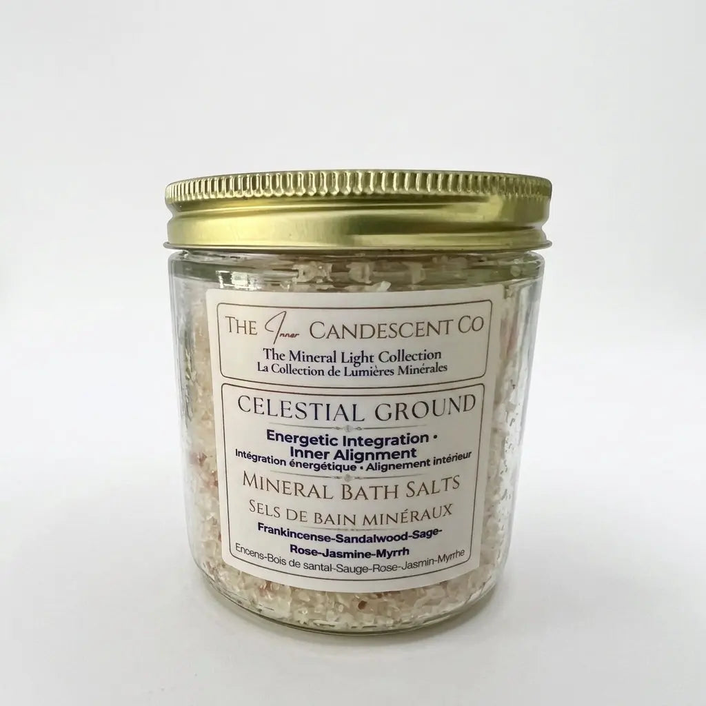 CELESTIAL GROUND | Grounding magnesium & mineral rich bath salts | Foot soaks