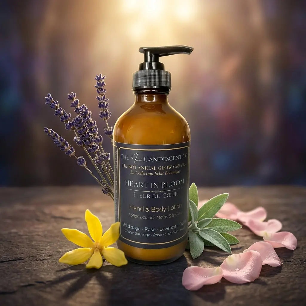 HEART IN BLOOM | Soft floral luxury hand and body lotion
