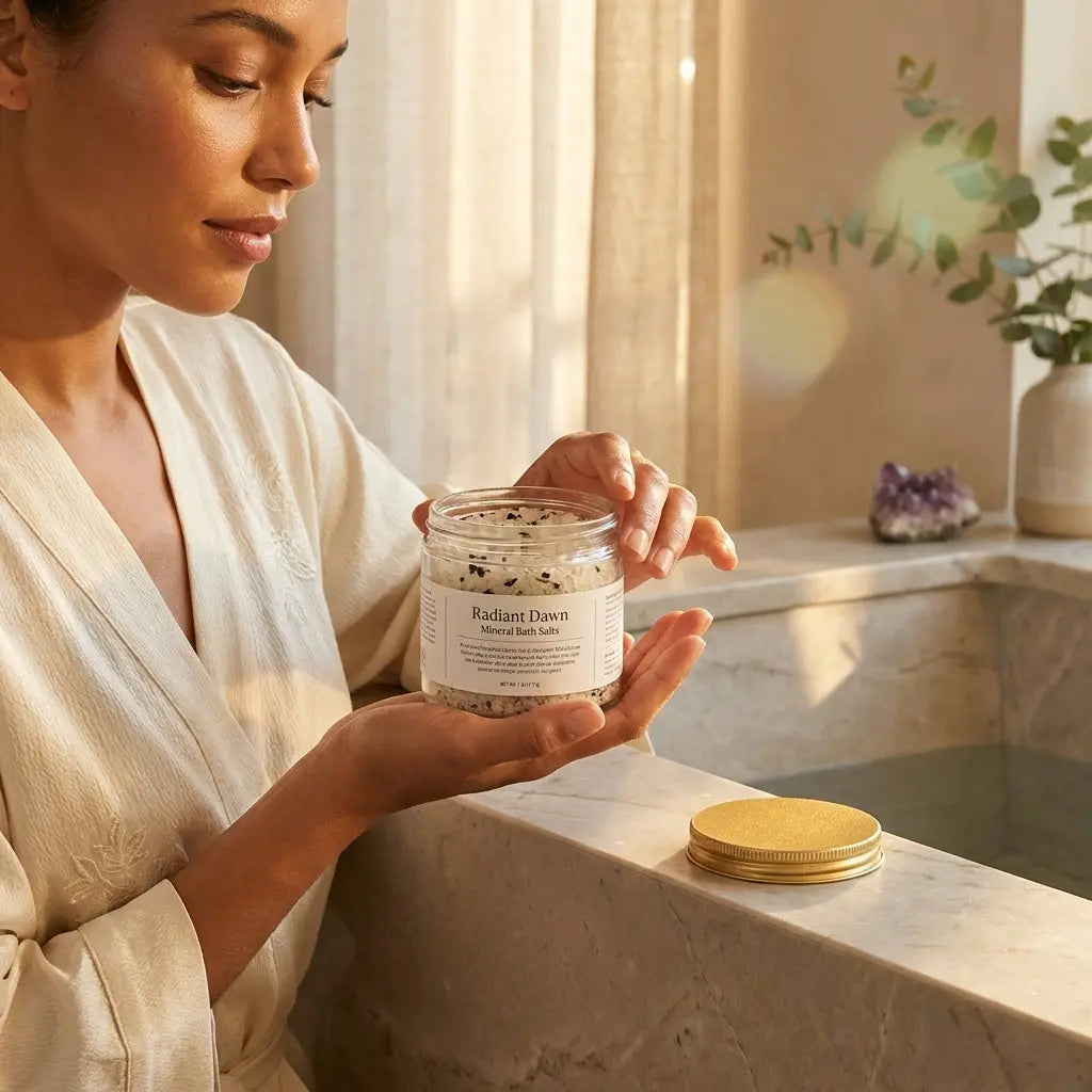 RADIANT DAWN | Energizing magnesium & mineral rich bath salts | Foot soaks