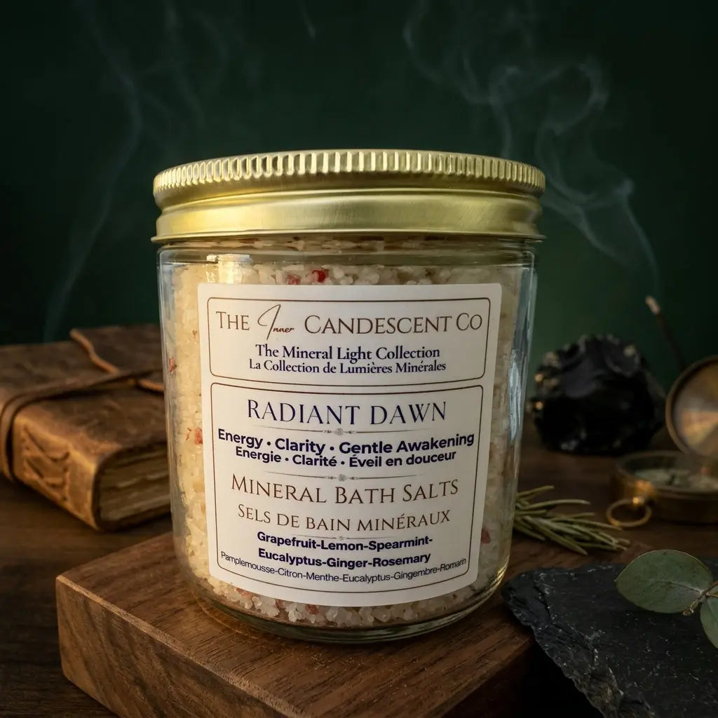 RADIANT DAWN | Energizing magnesium & mineral rich bath salts | Foot soaks