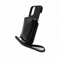 Porte-cartes en cuir Maylia, Noir Vernis BPS