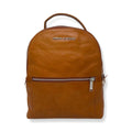 Sac à dos en Cuir Cognac | Eve - PRÉCOMMANDE