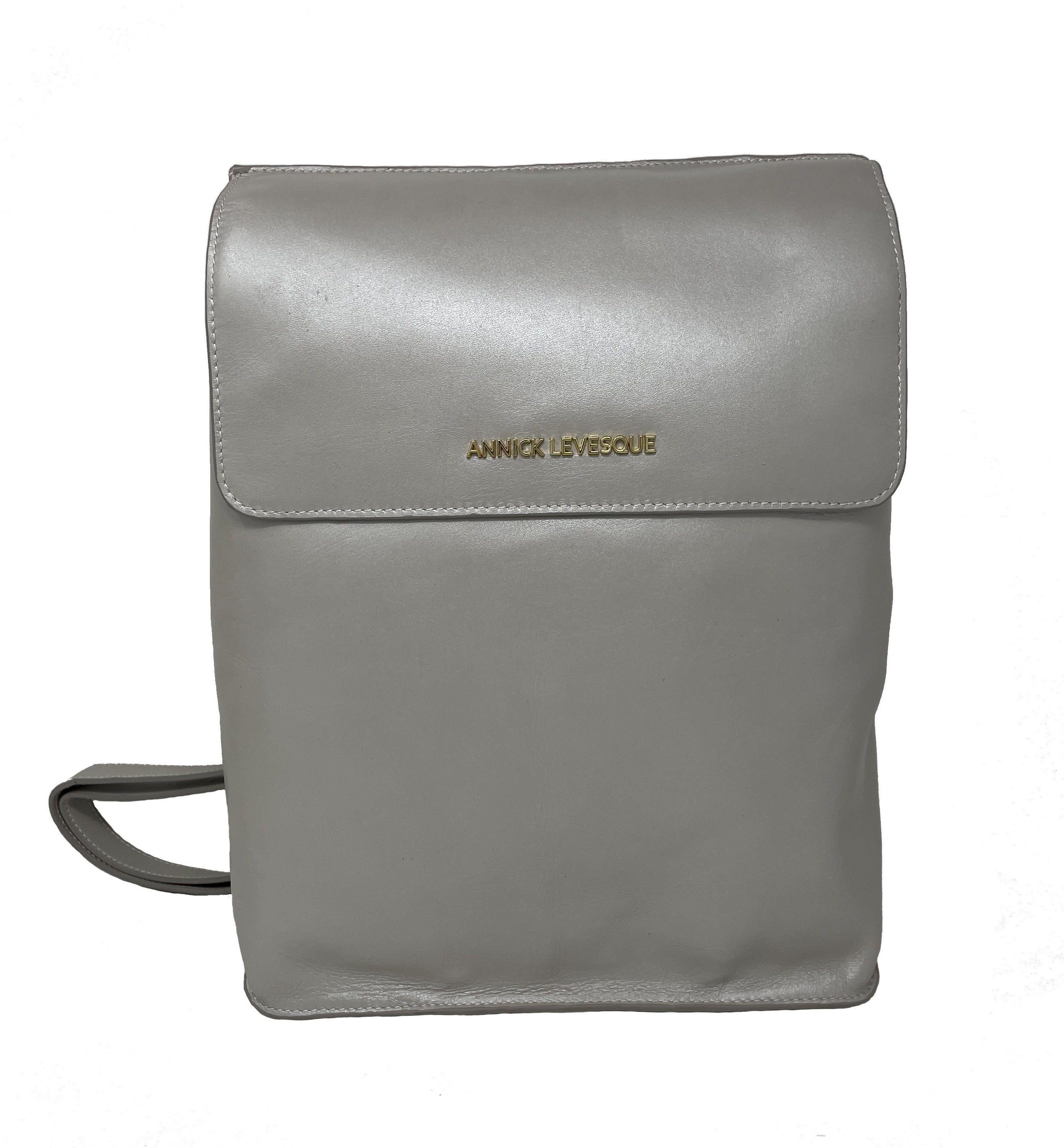 Sac à dos en cuir perlé, Antoinette