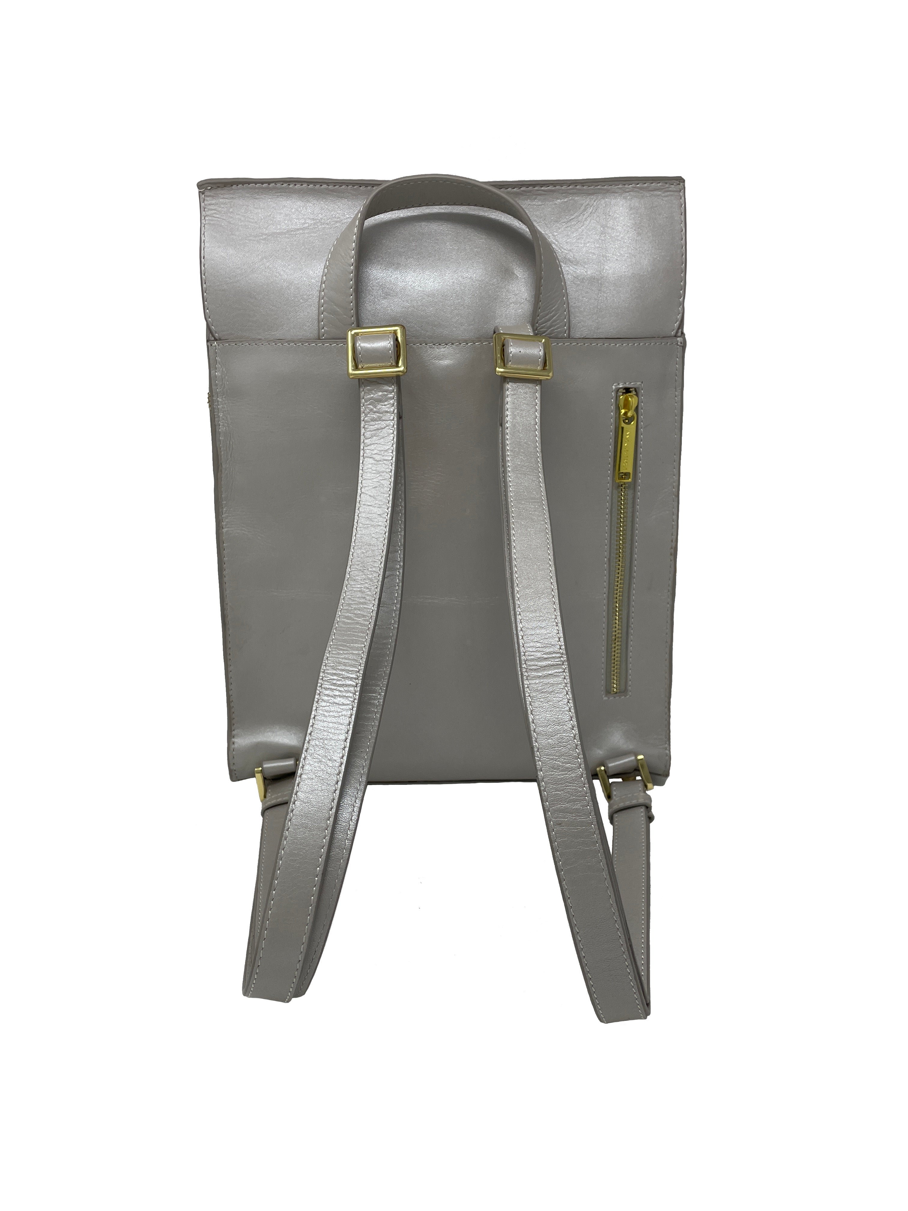 Sac à dos en cuir perlé, Antoinette